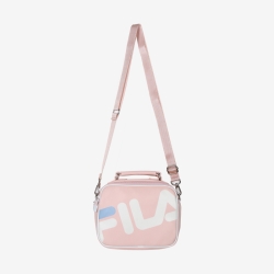 Fila Pu Big Logo Mini - Miesten Olkalaukku - Pinkki | FI-46778